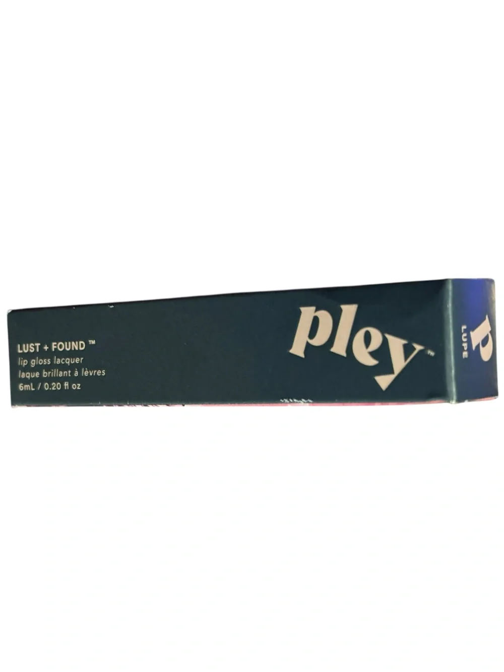 Pley Lust + Found Lip Gloss Lacquer Lupe 6ml 0.20oz New In Box